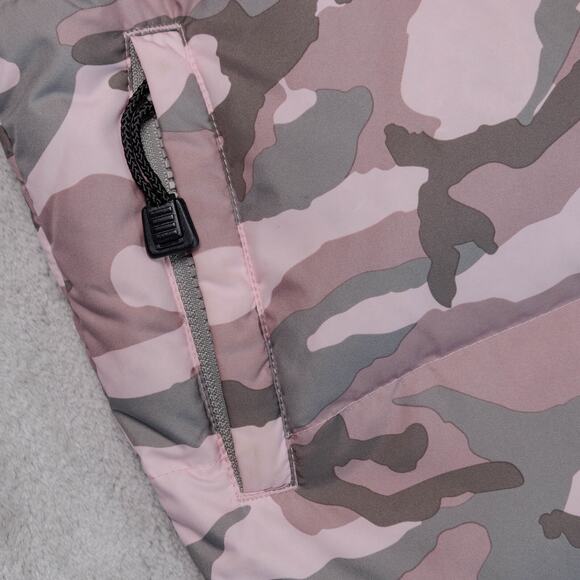 Browning Pink Camouflage Camo Goose Down Puffer Vest Womens Size XS - Picture 12 of 15